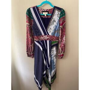 Anthropologie Patchwork Dress Size 2 Moulinette Soeurs
